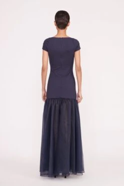 JOSEPH DRESS | NAVY -Staud Pre Fall 013 00370 web