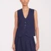 BRETT VEST | NAVY -Staud Pre Fall 021 00651 web