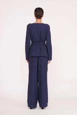 CHARLES BLAZER | NAVY 11 CHARLES BLAZER | NAVY -Staud Pre Fall 025 00762 web