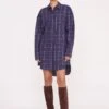 COLTON DRESS | NAVY PLAID 1 COLTON DRESS | NAVY PLAID -Staud Pre Fall 032 01003 web