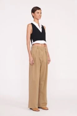 GARRET TOP | BLACK WHITE -Staud Pre Fall 035 01141 web