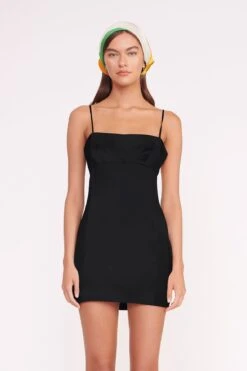 REMINGTON DRESS | BLACK 11 REMINGTON DRESS | BLACK -Staud REMINGTON DRESS BLACK BRIGITTE MULE BLACK 00178 2 web