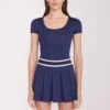 REPLAY TOP | NAVY 2 REPLAY TOP | NAVY -Staud Replay Top Navy 015 00910 web