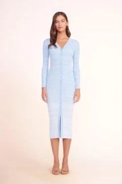 SHOKO SWEATER | FRENCH BLUE WHITE