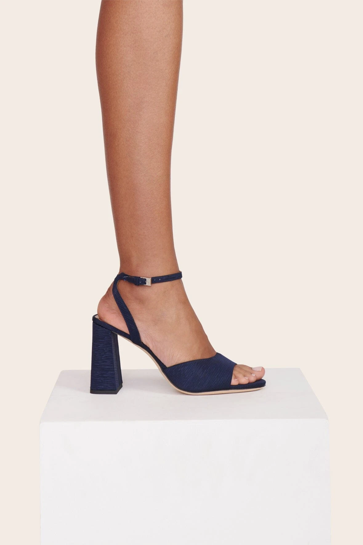 SOLANGE HEEL | NAVY 8 SOLANGE HEEL | NAVY - Image 6