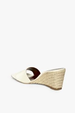 BILLIE ESPADRILLE WEDGE | NATURAL CREAM -Staud STAUD BILLIE ESPADRILLE WEDGE NATURAL CREAM SPRING ECOM 22 7