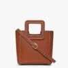 MINI SHIRLEY LEATHER BAG | SADDLE -Staud STAUD MINI SHIRLEY BAG SADDLE FALL19 3