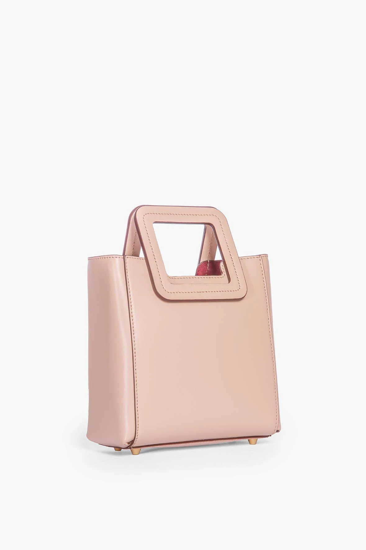 MINI SHIRLEY LEATHER BAG | BLUSH 8 MINI SHIRLEY LEATHER BAG | BLUSH - Image 6