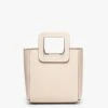 MINI SHIRLEY LEATHER BAG | CREAM -Staud STAUD MINI SHIRLEY CREAM CALF SPRING 21 1