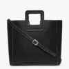 SHIRLEY LEATHER BAG | BLACK -Staud STAUD SHIRLEY BAG BLACK FALL19 3