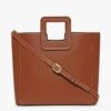 SHIRLEY LEATHER BAG | SADDLE -Staud STAUD SHIRLEY BAG SADDLE FALL19 3