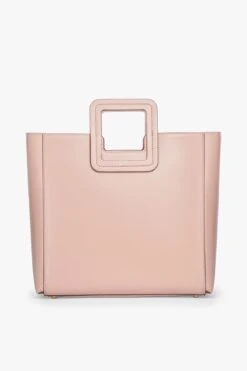 SHIRLEY LEATHER BAG | BLUSH 16 SHIRLEY LEATHER BAG | BLUSH -Staud STAUD SHIRLEY BLUSH RESORT20 1