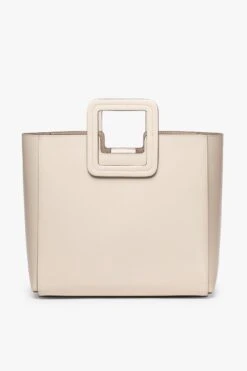 SHIRLEY LEATHER BAG | CREAM 15 SHIRLEY LEATHER BAG | CREAM -Staud STAUD SHIRLEY CREAM CALF SPRING 21 2