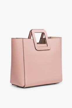 SHIRLEY LEATHER BAG | DARK BLUSH 11 SHIRLEY LEATHER BAG | DARK BLUSH -Staud STAUD SHIRLEY DARK BLUSH CALF NAPPA SPRING 21 2