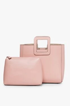 SHIRLEY LEATHER BAG | DARK BLUSH 13 SHIRLEY LEATHER BAG | DARK BLUSH -Staud STAUD SHIRLEY DARK BLUSH CALF NAPPA SPRING 21 3