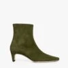WALLY ANKLE BOOT | OLIVE SUEDE