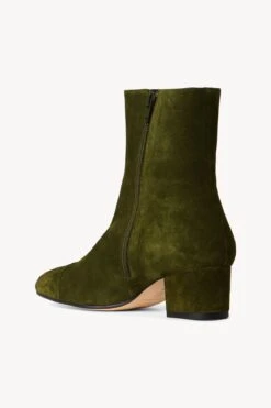 AIMEE SHORT BOOT | OLIVE SUEDE 13 AIMEE SHORT BOOT | OLIVE SUEDE -Staud STAUD AIMEE SHORT BOOT OLIVE FALL 22 ECOM 3