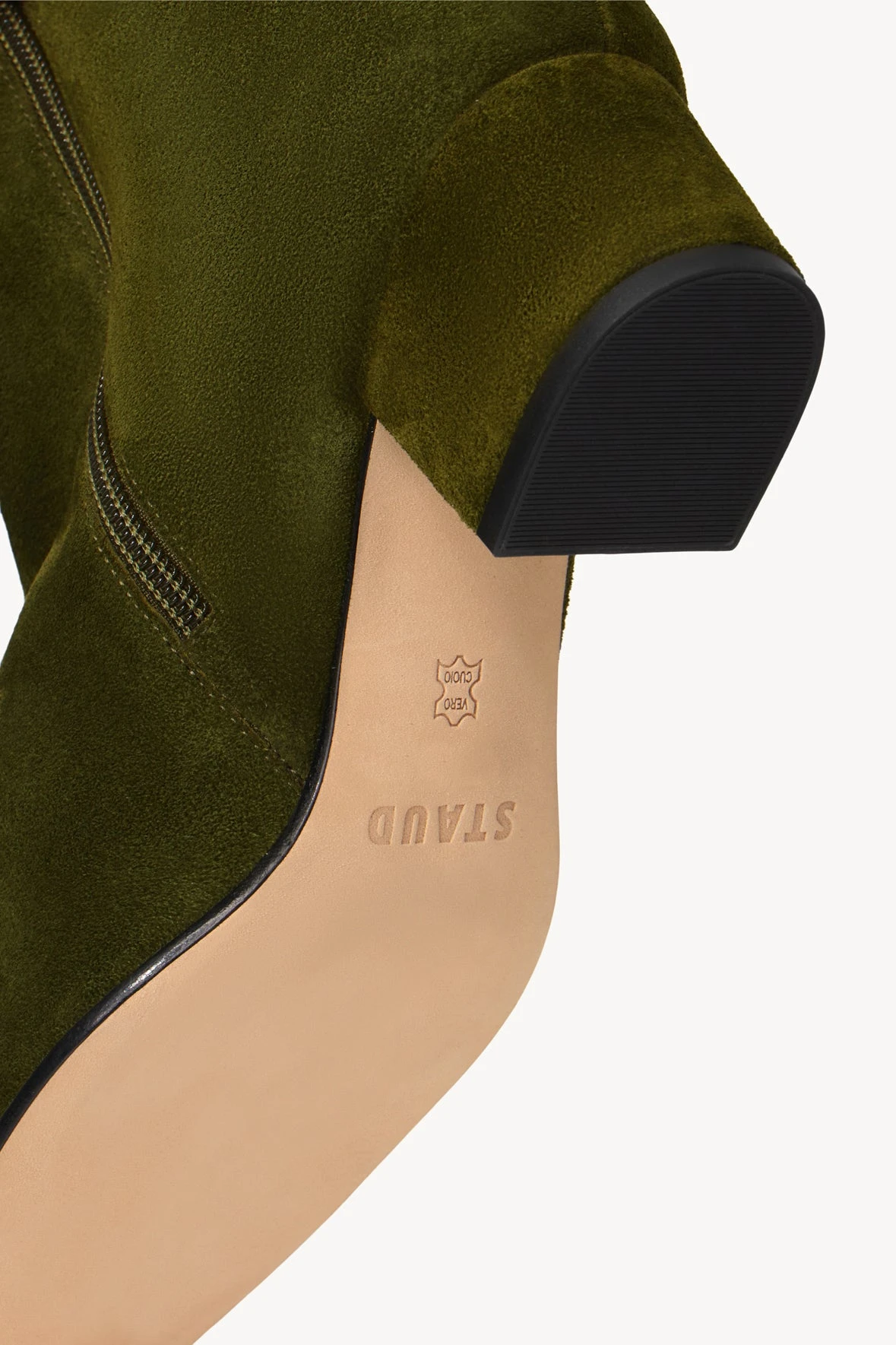 AIMEE SHORT BOOT | OLIVE SUEDE 8 AIMEE SHORT BOOT | OLIVE SUEDE - Image 6