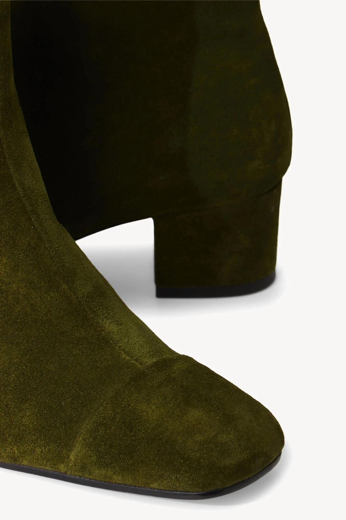 AIMEE SHORT BOOT | OLIVE SUEDE 9 AIMEE SHORT BOOT | OLIVE SUEDE - Image 7