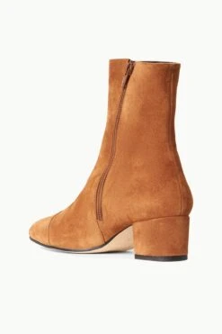 AIMEE SHORT BOOT | TAN SUEDE -Staud STAUD AIMEE SHORT BOOT TAN FALL 22 ECOM 3