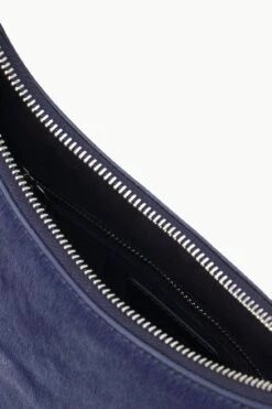 ALEC BAG | NAVY HAIRCALF -Staud STAUD ALEC BAG NAVY FALL 23 ECOM 3