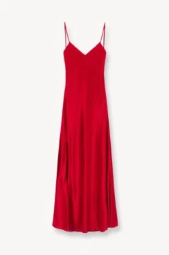 ALEXA DRESS | RUBY -Staud STAUD ALEXA DRESS RUBY SUPF 23 ECOM 1