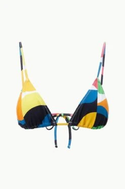 ALEXIS TRIANGLE TOP | MARBLE WAVE -Staud STAUD ALEXISTRIANGLE TOP MARBLEWAVE SUPF 23 ECOM 1 1