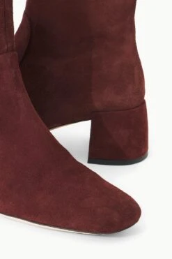 ANDY ANKLE BOOT | MAHOGANY -Staud STAUD ANDYANKLE BOOT MAHOGANY FALL 23 ECOM 5