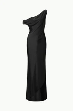 ASHANTI DRESS | BLACK -Staud STAUD ASHANTIDRESS BLACK ECOM 1