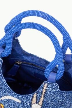 BEADED COTE BAG | SWIMMERS -Staud STAUD BEADEDCOTE BAG SWIMMERS SUPF 23 ECOM 3