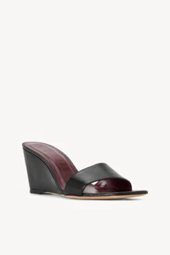 BILLIE WEDGE | BLACK -Staud STAUD BILLIE WEDGE BLK SEASON 22 ECOM 2