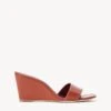 BILLIE WEDGE | TAN -Staud STAUD BILLIE WEDGE TAN SEASON 22 ECOM 1