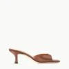 BRIGITTE MULE | CLOVE SATIN -Staud STAUD BRIGITTE MULE CLOVE SUPF 23 ECOM 1 1