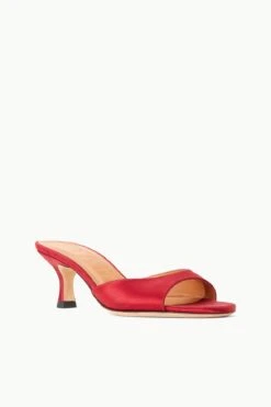BRIGITTE MULE | RUBY SATIN -Staud STAUD BRIGITTE MULE RUBY SUPF 23 ECOM 2