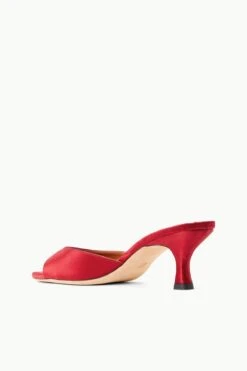 BRIGITTE MULE | RUBY SATIN -Staud STAUD BRIGITTE MULE RUBY SUPF 23 ECOM 3