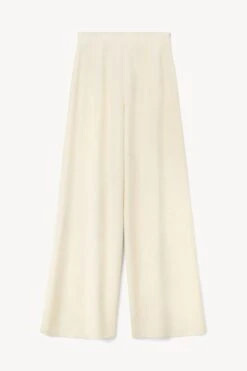 CALEB PANT | ECRU -Staud STAUD CALEB PANT ECRU HOLIDAY 22 ECOM 1