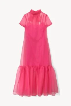 Staud -Staud STAUD CALLUNA DRESS BLUSH HOLIDAY 22 ECOM 1