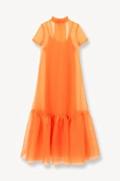 CALLUNA DRESS | NECTARINE -Staud STAUD CALLUNA DRESS NECTARINE SUPF 23 ECOM 1