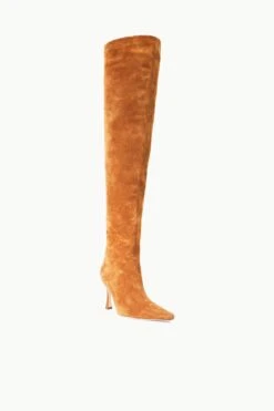 CAMI OVER THE KNEE BOOT | TAN SUEDE 14 CAMI OVER THE KNEE BOOT | TAN SUEDE -Staud STAUD CAMIOTK BOOT TAN FALL 23 ECOM 2