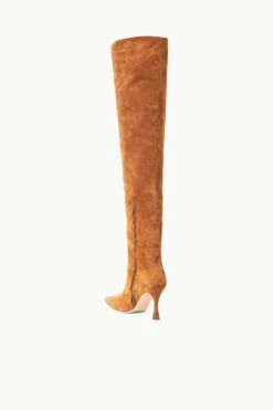 CAMI OVER THE KNEE BOOT | TAN SUEDE 15 CAMI OVER THE KNEE BOOT | TAN SUEDE -Staud STAUD CAMIOTK BOOT TAN FALL 23 ECOM 3
