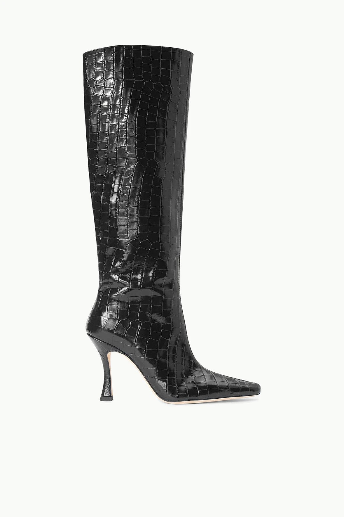 CAMI BOOT | BLACK CROC EMBOSSED 3 CAMI BOOT | BLACK CROC EMBOSSED