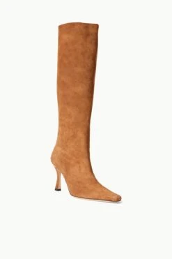 CAMI BOOT | TAN SUEDE -Staud STAUD CAMI BOOT TAN FALL 22 ECOM 2
