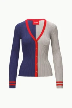 THE STAUD NFL CARGO SWEATER | NEW ENGLAND PATRIOTS -Staud STAUD CARGOSWEATERXNFL SWEATER NEWENGLANDPATRIOTS FANATICS 23 ECOM 1