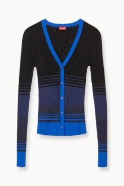 CARGO SWEATER | MIDNIGHT GLACIER -Staud STAUD CARGOSWEATER KNITTOP MIDNIGHTGLACIER FALL 23 ECOM 1