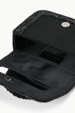 CARMEN BEADED BOX BAG | BLACK -Staud STAUD CARMENBEADEDBOXBAG BLACK ECOM 3