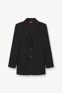 CITY BLAZER | BLACK 12 CITY BLAZER | BLACK -Staud STAUD CITY JACKET BLAZER BLACK FALL 23 ECOM 1