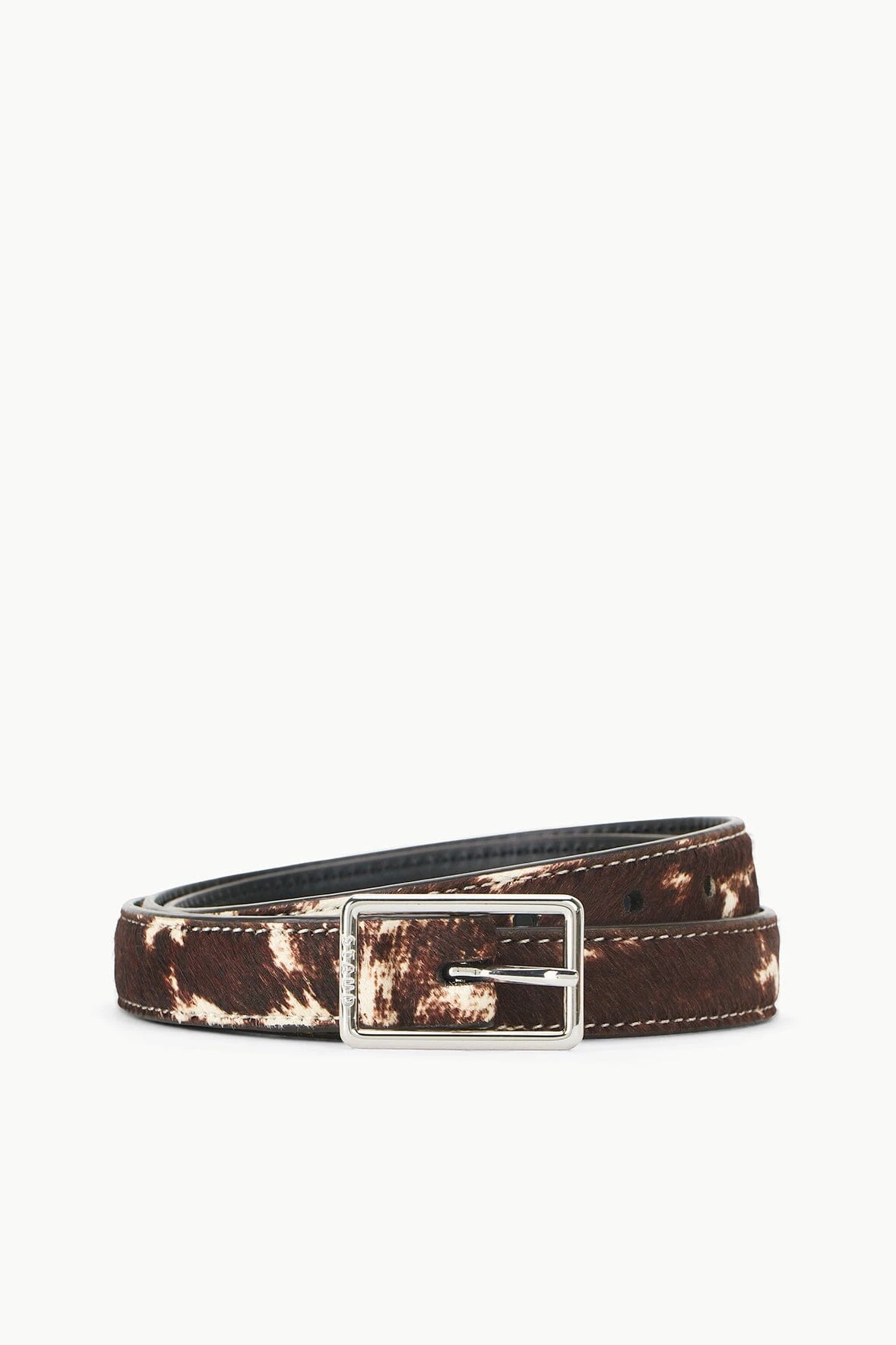 CLASSIC JEANS BELT | BROWN & TAN HAIRCALF 3 CLASSIC JEANS BELT | BROWN & TAN HAIRCALF