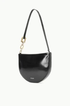 COLT SHOULDER BAG | BLACK POLISHED -Staud STAUD COLT SHOULDERBAG BLACK FALL 23 ECOM 2 5c37b21a 175b 42c3 8fb7 9926b454d4fb