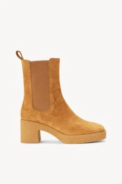 CYBIL BOOT | CASHEW SUEDE