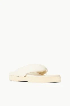 DAHLIA PLATFORM | CREAM -Staud STAUD DAHLIA PLATFORM BLACK SPRING 23 ECOM 2